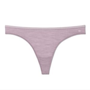 NEW Allbirds Trino Thong Underwear Pitaya Light Purple Merino Wool Size XXXL